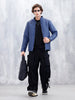 Men's Casual Regualr Fit Puffer Jacket  | Navy Blue