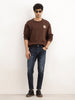 Washed Skinny Crop Denim Jeans | Blue