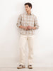 Comfort Fit Textured Shirt | Khaki