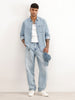 Classic Regular Fit Denim Shirt | Blue