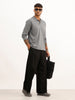 Solid Slim Fit Polo T-Shirt | Grey
