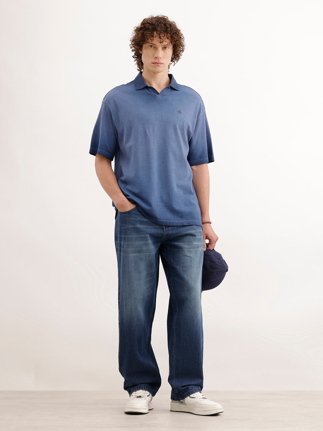 Loose Fit Denim Jeans  | Blue