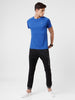 Blue Poly Active T-Shirt