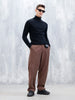 Men’s Casual Turtle Neck Sweater | Black