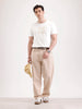 Classic Half Sleeve Printed T-Shirt   |  Off White