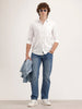 Textured Regular Fit Shirt | White