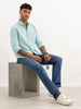 Solid Regular Fit Full Sleeve Shirt | Light Green | WWSH9178F