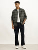 Solid Straight Fit Denim Jeans | Dark Blue