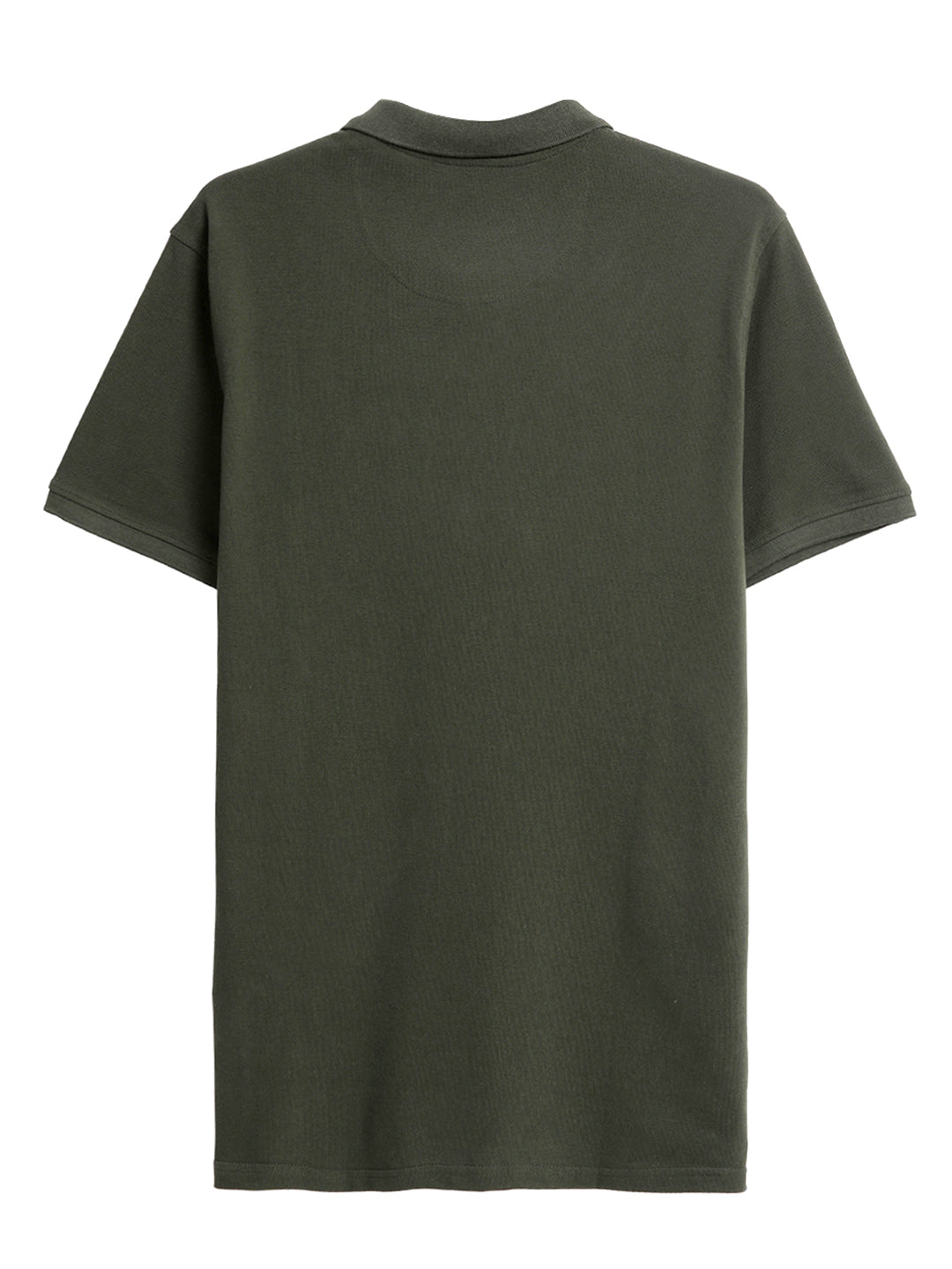 Solid Olive Timeless Polo T-Shirt