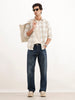 Faded Anti Fit Denim Jeans | Blue