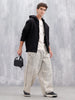 Men's Solid Zip-Up Hoodie Sweatshirt  | Black