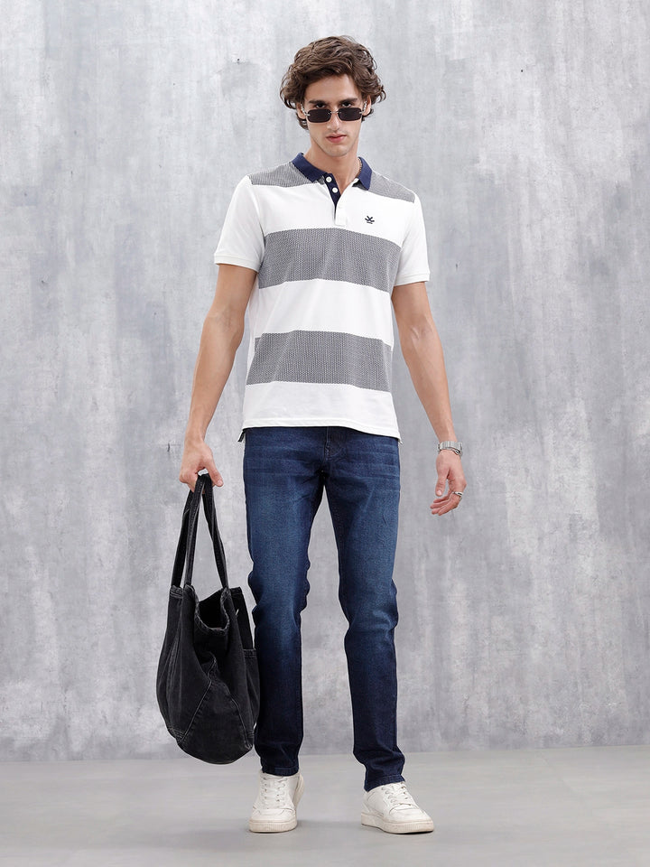 Slim Fit Casual Jeans For Men | Blue