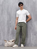 Casual Slim Fit Solid Polo T-Shirt | White