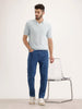 Slim Ankle Fit Denim Jeans | Blue