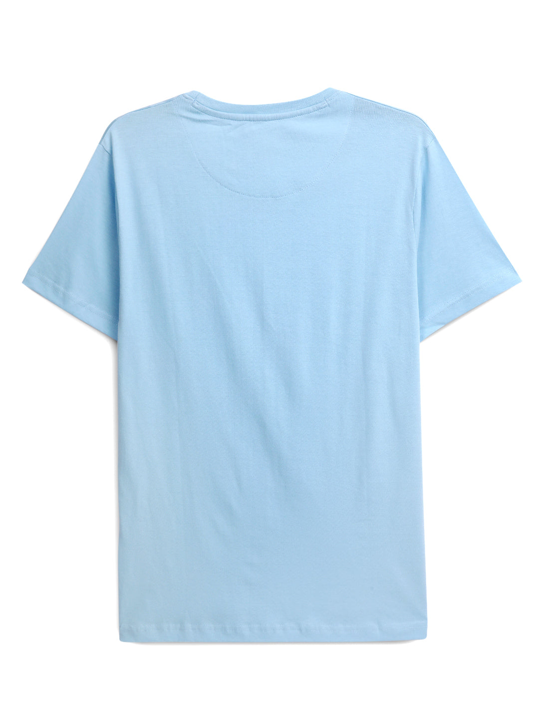 Blue Slim Fit Crew Neck T-Shirt