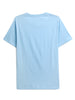 Blue Slim Fit Crew Neck T-Shirt