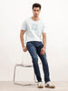 Faded Slim Fit Denim Jeans | Blue