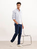 Solid Loose Fit Full Sleeve Shirt | Light Blue | WWSH9198F