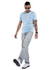 Blue Slim Fit Crew Neck T-Shirt