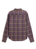 Elite Purple Herringbone Checkered Shirt