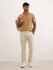 Classic Solid Slim Fit Trouser | Cream | WTR0200SL4048S