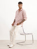 Regular Fit Checkered AOP Shirt | Grey