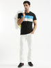 Basic Colour Blocked T-Shirt