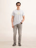 Slim Fit Puffer Printed T-Shirt | Blue