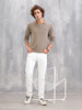 Slim Fit Cotton Stretch Jeans I White