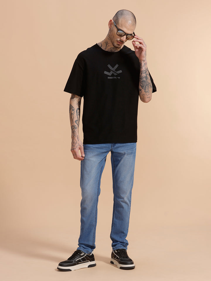 Heavy Fade Slim Fit Jeans | Blue