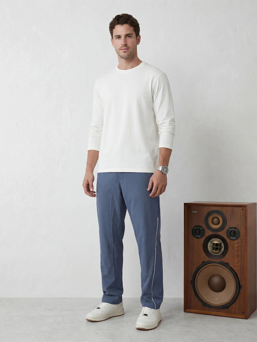 Relaxed Fit Track Pants | Blue