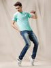 Blue Regular Fit Medstone Jeans