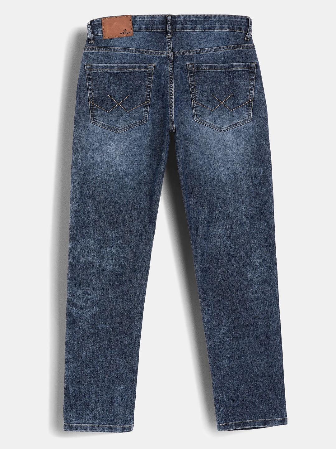 Washed Slim Fit Denim Jeans | Blue