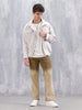 Men's Casual Bootcut Fit Ombre Jeans | Khaki