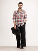 Oversized Fit Double Pocket Shirt | Rust