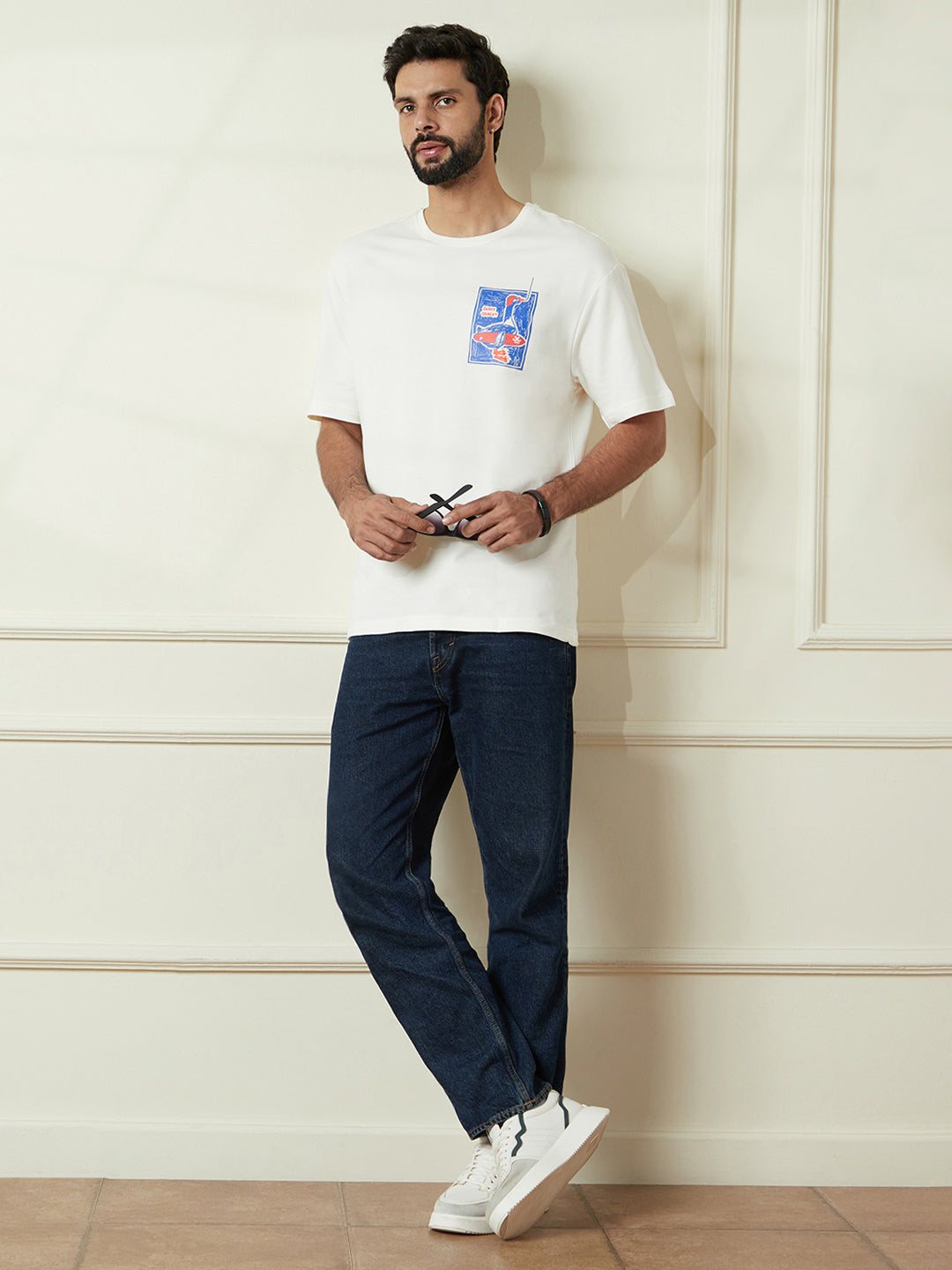 Surf Duck Placement Printed T-Shirt