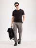 Solid HD Printed T-Shirt   |  Black