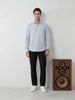 Straight Fit Solid Trouser | Black