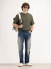 Anti Fit Distressed Denim Jeans | Blue