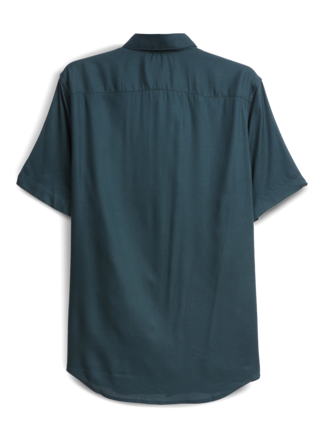 Deep Teal Viscose Shirt