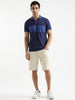 Striped Block Polo T-shirt