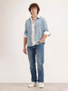 Relaxed Fit Denim Jeans | Light Blue