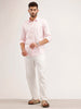 Slim Fit Solid Shirt | Pink
