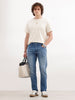 Faded Slim Fit Denim Jeans | Light Blue