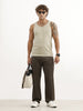 Solid Loose Fit Trouser | Grey