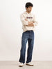 Washed Anti Fit Denim Jeans | Blue
