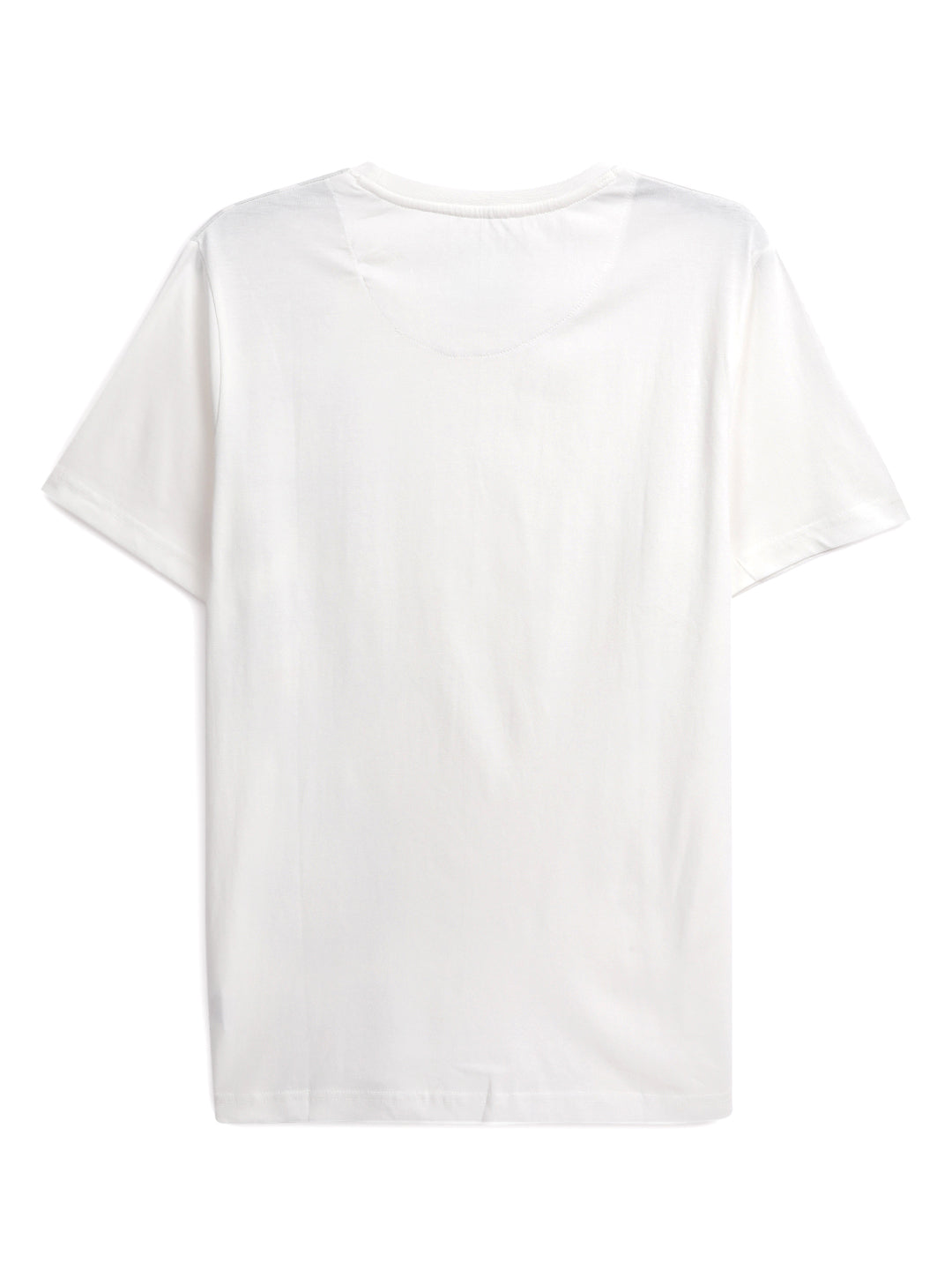 White Slim Fit Crew Neck T-Shirt