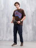 Washed Utility Cargo Jeans For Men | Dark Blue
