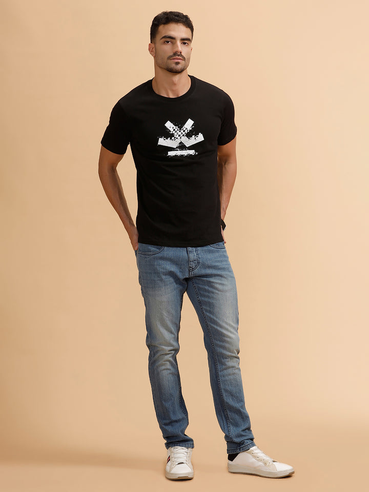 Heavy Fade Slim Fit Jeans | Blue