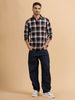 Textured Dobby Regular Fit Shirt | Red